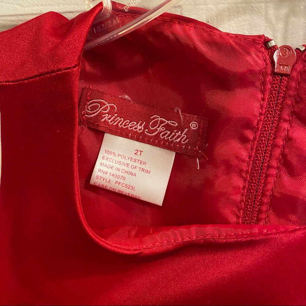 Princess Faith Red Dress - Picture 3 of 3